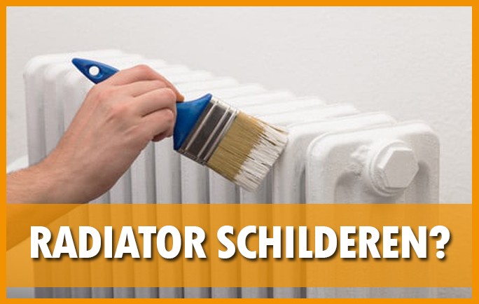 Radiator schilderen