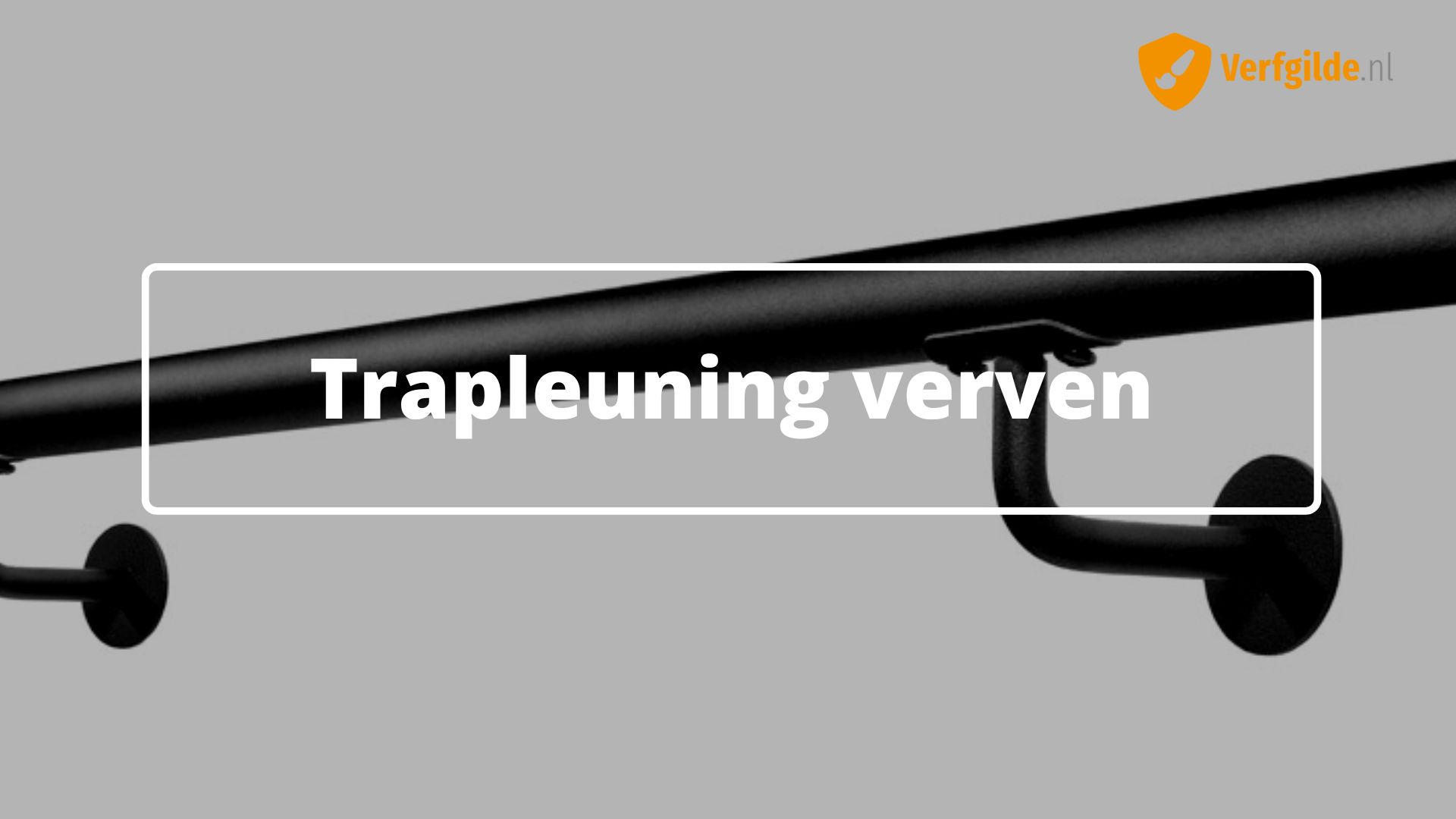 Trapleuning verven